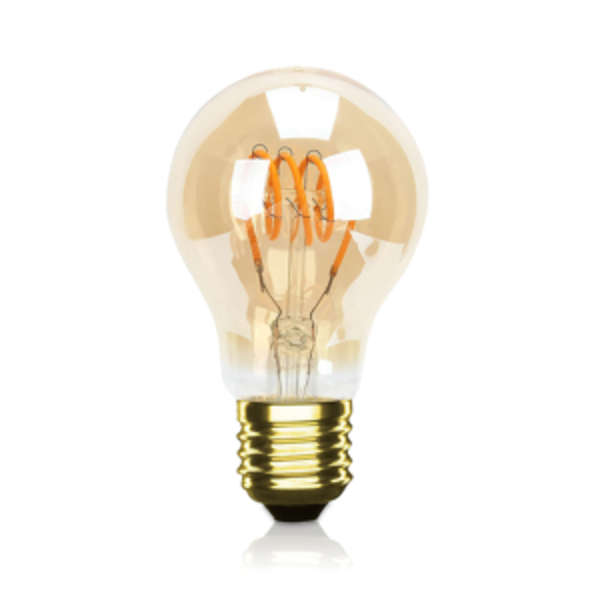 LED Filament E27 Peer Dimbaar Amber Dimbaar 4W