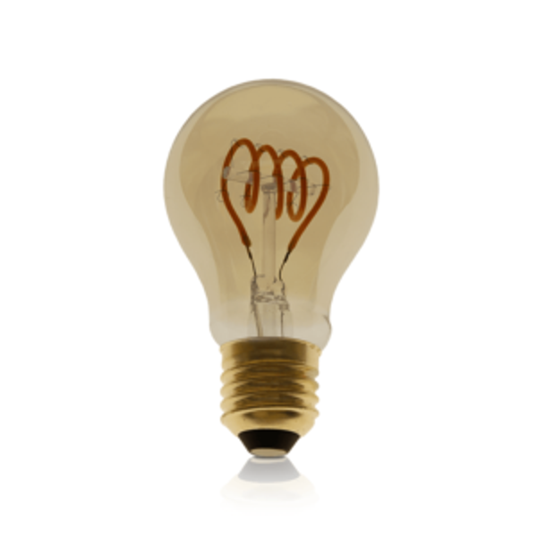 LED Filament E27 Peer Amber Daglicht sensor 4W