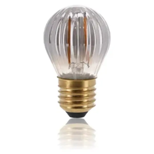 LED Filament E27 Kogel Mini Smoky 2W